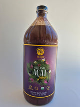 Organic Only ACAI 100% Pure Juice 32oz (1qt) Vitamin, Antioxidant & Omega Rich Liquid Fruit Puree 30g of Whole Superfruit Per Serving Gluten-Free