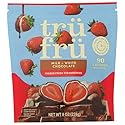 Tru Fru, Frozen Strawberries White And Milk Chocolate, 8 Ounce