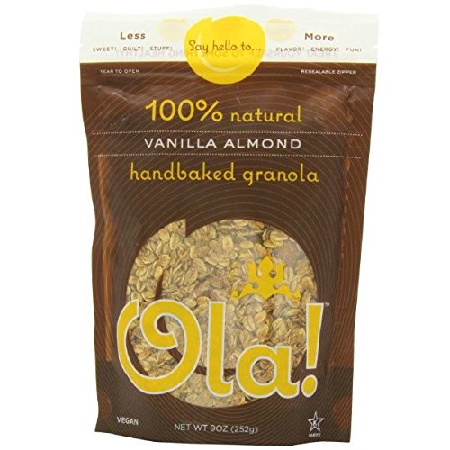 OLA GRANOLA CEREAL GF VANLA ALMOND, 9 OZ