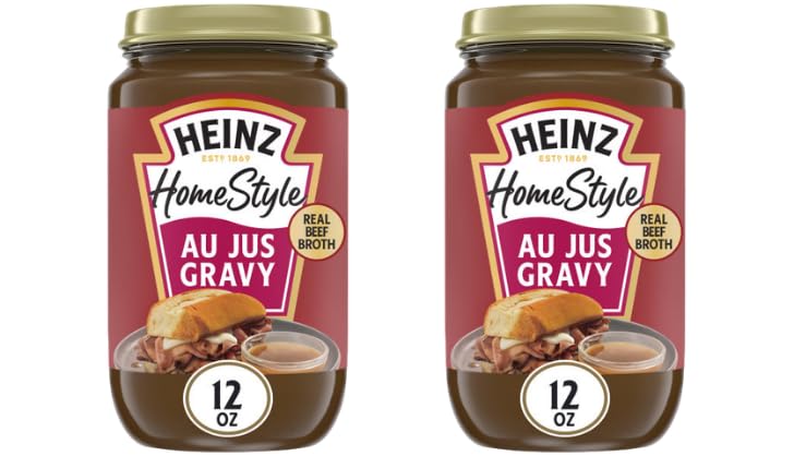 Heinz HomeStyle Au Jus Gravy, 12 Oz (Pack of 2)