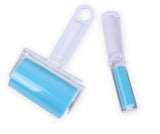 Reusable Lint Roller for Pet Hair - Washable Sticky Picker Set, 2-in-1 Portable & Standard Roller, Eco-Friendly No Refills, Removes Dog & Cat Fur from