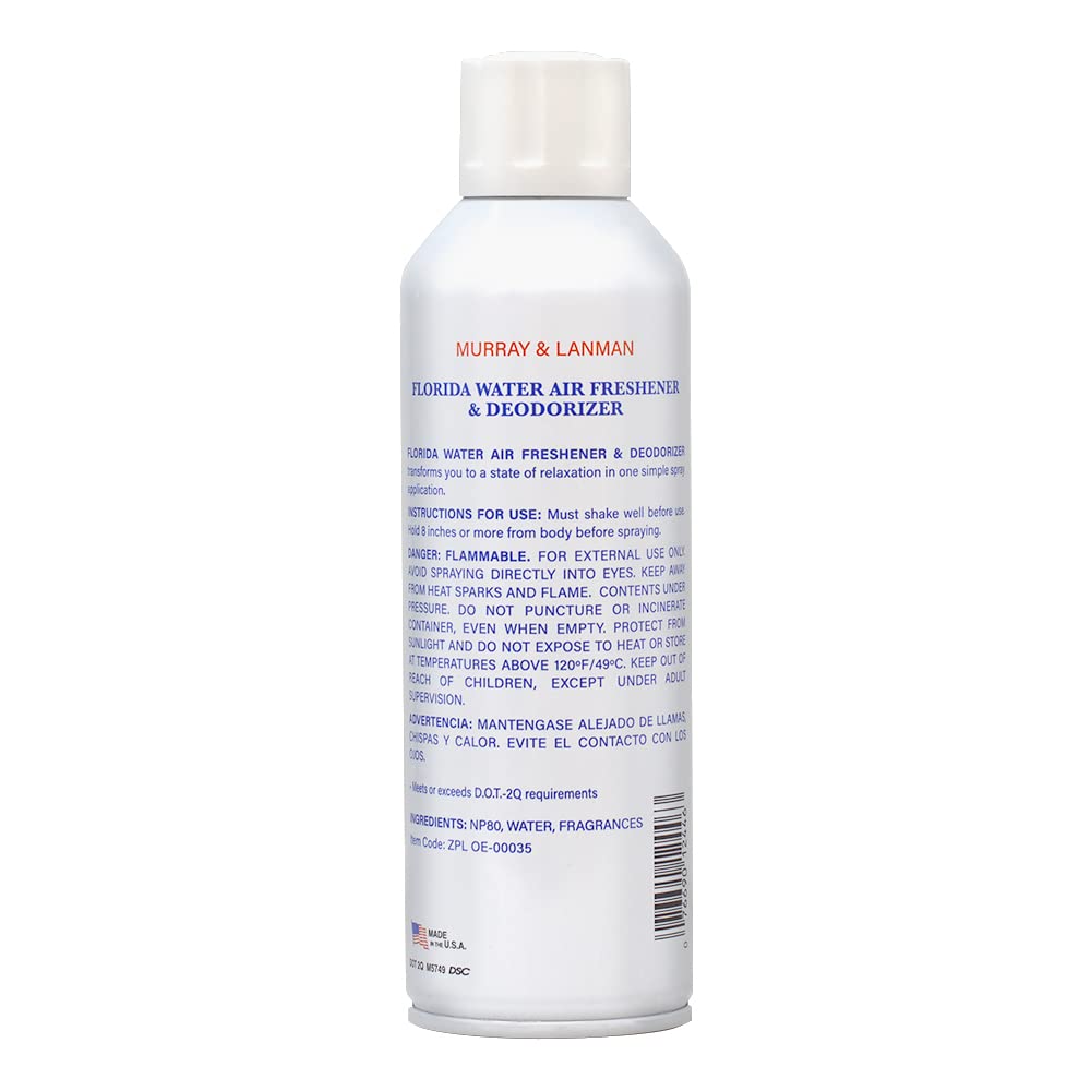 Lenman & Kemp Florida Water Air Freshener & Deodorizer 8oz