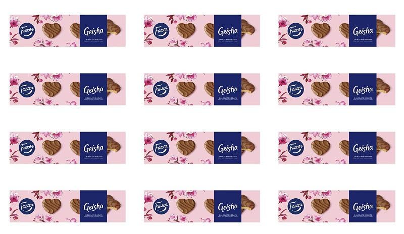 Fazer Geisha Original Chocolate 12 Boxes of 270g