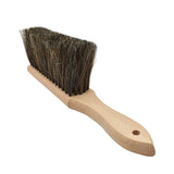 Big Horn 13020 Natural Horsehair Handheld Counter Duster with Wood Handle - 2 Inch Head Width, 13 Inch Overall Length