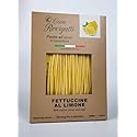 Fettuccine with Lemon Gourmet Egg Pasta (Pack of 4) - Italian Pasta From the Region of Di Campofilone- Imported Italian Egg Pasta- 8.8 ounces / 250