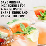 McKinnon’s Dry Craft Cocktails Dehydrated Fruits and Herbs, DIY Mixology, Infusion Kit, Mason Jar Serves 8 - 16 Drinks (Cucumber Cilantro, 1 Jar)