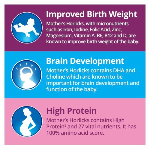 Mother's Horlicks Health and Nutrition Drink - 450 g Refill Pack (Vanilla Flavor)
