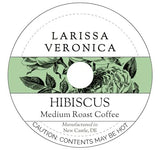 Hibiscus Medium Roast Coffee (Single Serve K-Cup Pods) (Gourmet, Naturally Flavored, Whole Coffee Beans) (12 pods, ZIN: 573048)