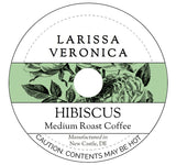 Hibiscus Medium Roast Coffee (Single Serve K-Cup Pods) (Gourmet, Naturally Flavored, Whole Coffee Beans) (12 pods, ZIN: 573048)