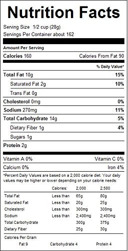 Rye Bagel Chips - 1 Lb Tub