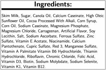 Nutrament Chocolate Complete Nutritional Beverage, 12 Fluid Ounce Can -- 12 per case.