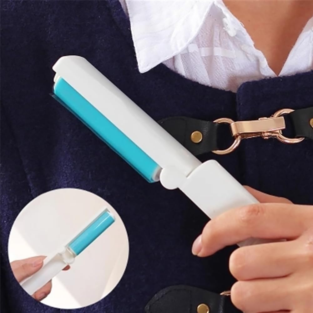 LJJCSFF 4pcs Pet Hair Remover Roller Reusable Sticky Lint Roller for Clothes Reusable Lint Roller for Pet Hair Washable Lint Remover for Clothes