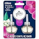 Glade PlugIns Refills Air Freshener, Scented and Essential Oils for Home and Bathroom, Orchid & Neroli, Fresh Collection 1.34 Fl Oz, 2 Count