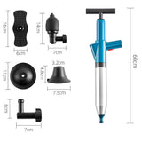 LeTkingok Manual Toilet Pipe Dredger Drain Cleaner Blocking Pipe Effectively Dredging Bathroom Kitchen Sink Cleaning Tool