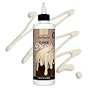 Vanilla-Flavored Cake Drizzle by Chefmaster, Edible Cake Drip Frosting for Decorating, Drip for Cakes, Cupcakes, Cookies, Donuts, 10 oz