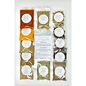 Authentic Indian Spice 12 Spice Set: Assorted Spices, Herbs, and Seasonings