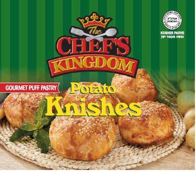 Potato Knishes Puff Pastry, 4 oz (Pack of 6)