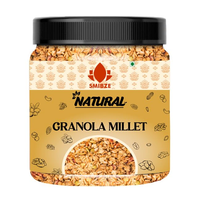 SMIBZE Natural Granola Millet 250 GM (Pack of 1) SMIBZE