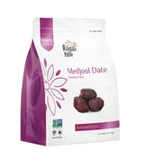 Medjool Premium Dates 16oz (1 lb) - Large Soft Dates - Natural Sweetener Snack - Non-GMO, No Added Sugar, Vegan, Kosher, Resealable Bag - Natural