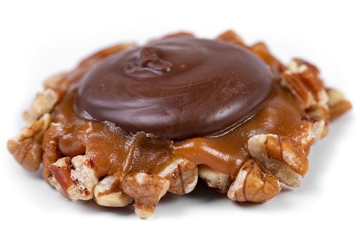 Dark Chocolate Caramel Pecan Caramillicans 8 oz | Millican Pecan since 1888 | San Saba, Texas