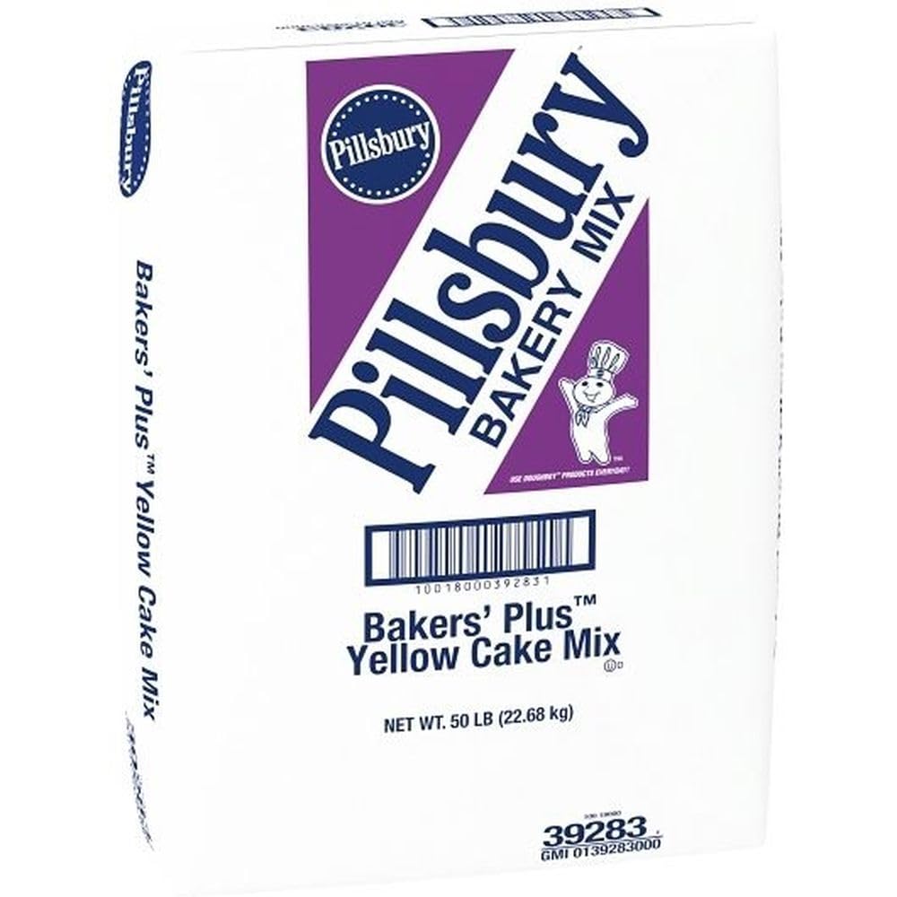 Pillsbury Baker's Plus Yellow Cake Mix, 50 Pound