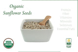 Organic Sunflower Seeds-Kernels-Hulled Raw non-GMO Unsalted Keto Vegan (10lb)