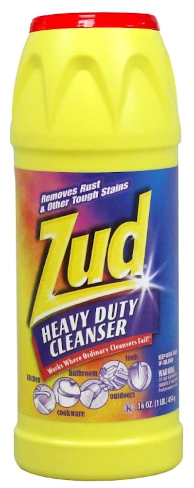 Zud Multi Purpose Heavy Duty Stain Cleanser Powder 16oz (Pack of 6) by Zud