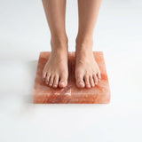 Himalayan Salt Foot Bricks Pair of Natural Pink Salt Blocks for Feet, Rest & Spa Stones Natural Salt Block, Salt Brick for Foot Soak, Relaxation