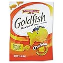Pepperidge Farm 13539 Goldfish Crackers, Cheddar, Single-Serve Snack, 1.5oz Bag, 72/Carton
