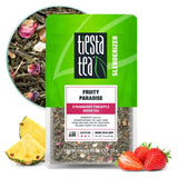 Tiesta Tea - Fruity Paradise, Strawberry Pineapple Green Tea, Premium Loose Leaf Blend, Tropical Fruit Flavor, Medium Caffeine, Hot or Iced, 20-25