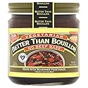 Better Than Bouillon Vegetarian No Beef Base, Made with Seasoned Vegetables, Certified Vegan, Makes 9.5 Quarts of Broth, 38 Servings 8 Ounce (Pack