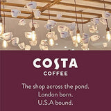 Costa Coffee Ground Medium Roast 12 Oz Bag, Caramel & Nutty Flavor, Perfect for Drip, 100% Columbia Arabica Beans, Smooth
