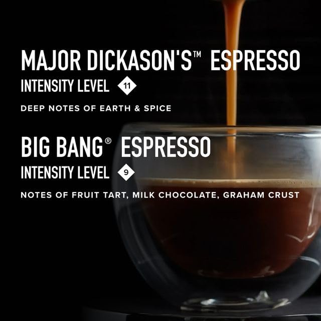 Peet's Coffee, Dark and Medium Roast Signature Blend Espresso Capsules, Compatible with Nespresso Original Machines, 100% Arabica Coffee - Variety