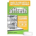 Affresh Dishwasher Cleaner, Helps Power Away Odor Causing Bacteria, Limescale, Mineral Deposits & Grime Inside Pump, Tub & Hoses, 6 Tablets, 6 Month
