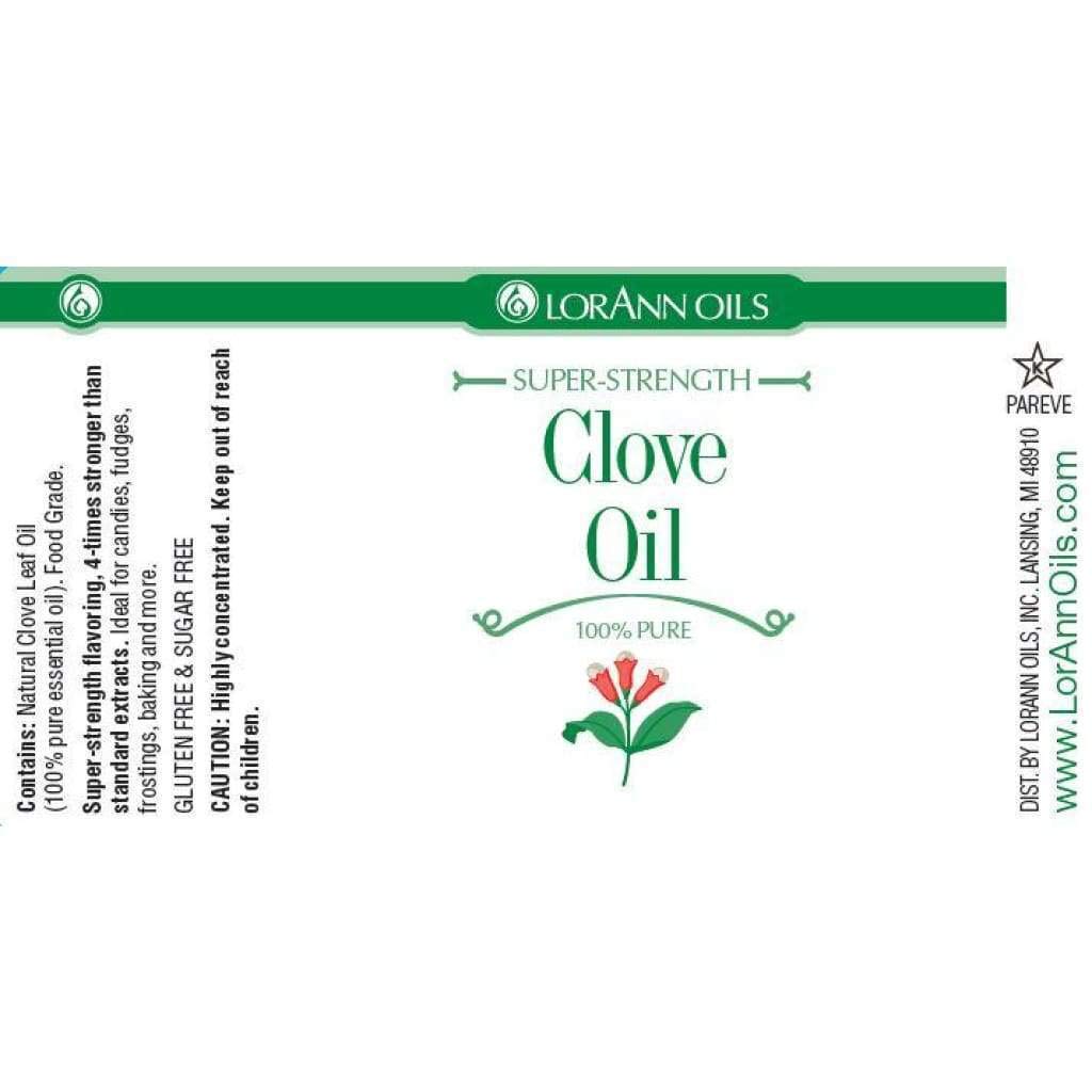 LorAnn Clove Leaf Oil SS Natural Flavor, 1 ounce bottle