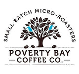 Poverty Bay Coffee Co. Great Bend Blend - Medium Dark Roast - 5lb Bag of Bulk Whole Bean Coffee