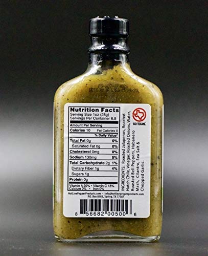 HOT LINE PEPPER PRODUCTS Gourmet Hot Sauces (Hatchanero, 4 pack)