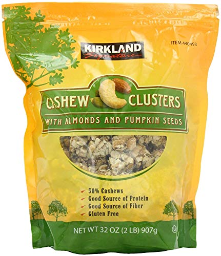 Signature's Cashew Cluster With Almonds & Pumpkin Seeds, 32 Oz, Set of 3