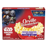 Orville Redenbacher’s Microwave Popcorn, Movie Theater Butter Flavor, 3g Fiber Per Serving, 3.29 oz., 6-Count