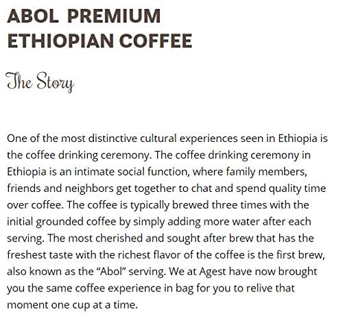 Abol Coffee-Premium Organic Ethiopian Roasted coffee (10 ounce)