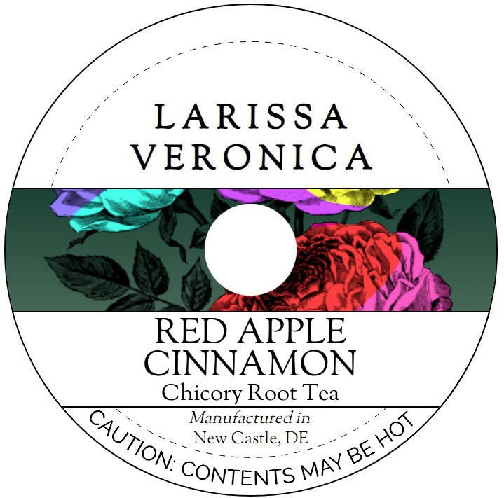 Red Apple Cinnamon Chicory Root Tea (Single Serve K-Cup Pods) (12 pods, ZIN: 577204) - 2 Pack