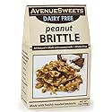 AvenueSweets - Handcrafted Old Fashioned Dairy Free Vegan Nut Brittle - 7 oz Box - Peanut