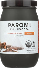 Paromi Tea BCA53412 Cinnamon Chai Tea, 6 x 15 Ct