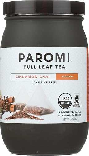 Paromi Tea BCA53412 Cinnamon Chai Tea, 6 x 15 Ct