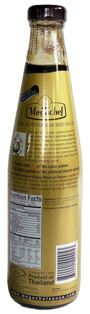 Megachef Premium Oyster Sauce 21.2oz. (600ml)