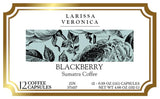 Blackberry Sumatra Coffee (Single Serve K-Cup Pods) (Gourmet, Naturally Flavored, Whole Coffee Beans) (12 pods, ZIN: 571437)