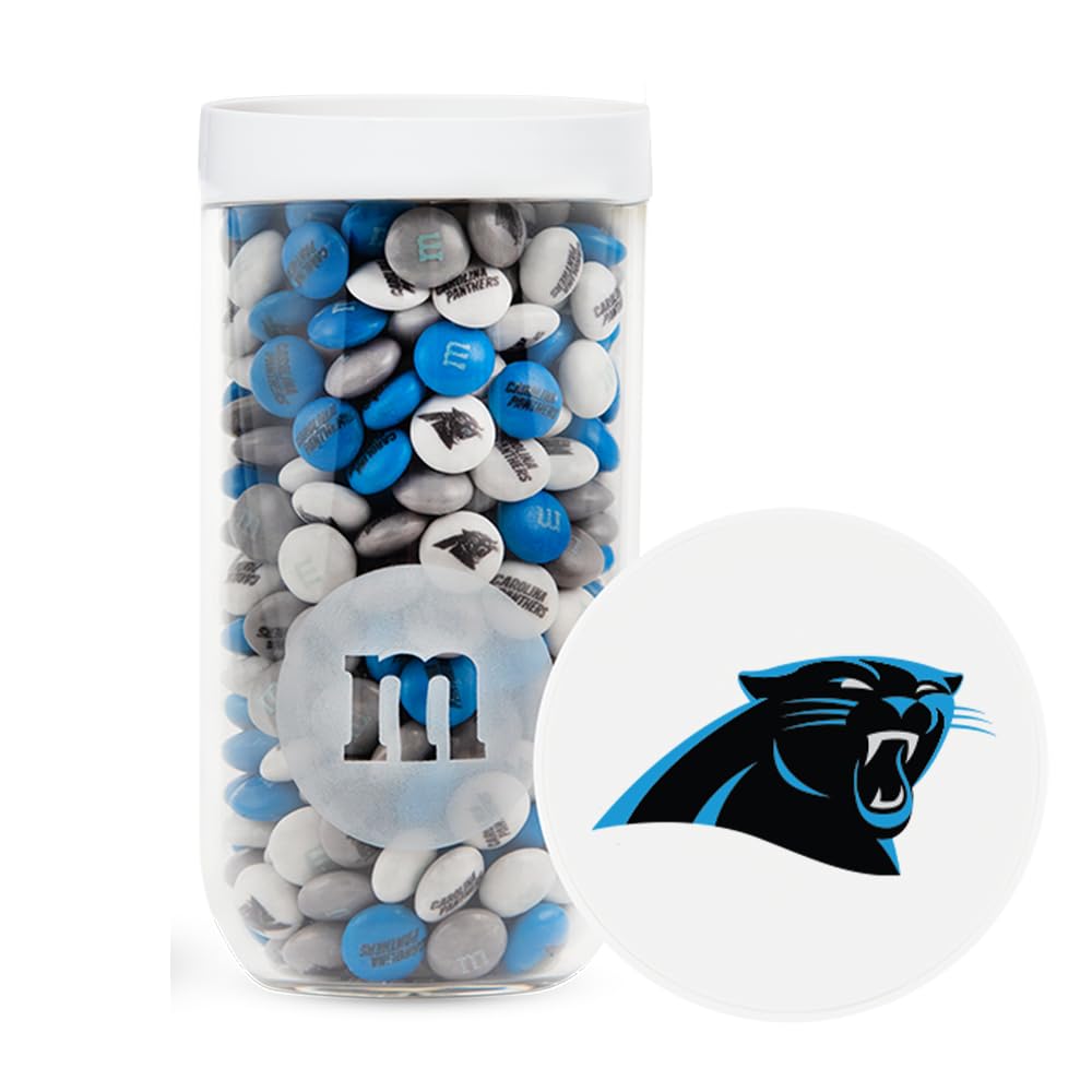 M&M'S NFL Carolina Panthers Milk Chocolate Gift Jar, 12.7 oz