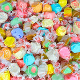 Premium Assorted Saltwater Taffy Chewy Candy 12 Fun Flavors Bulk 1 LB Bag Banana, Watermelon, Grape & More 60+ Pieces Individually Wrapped Nut