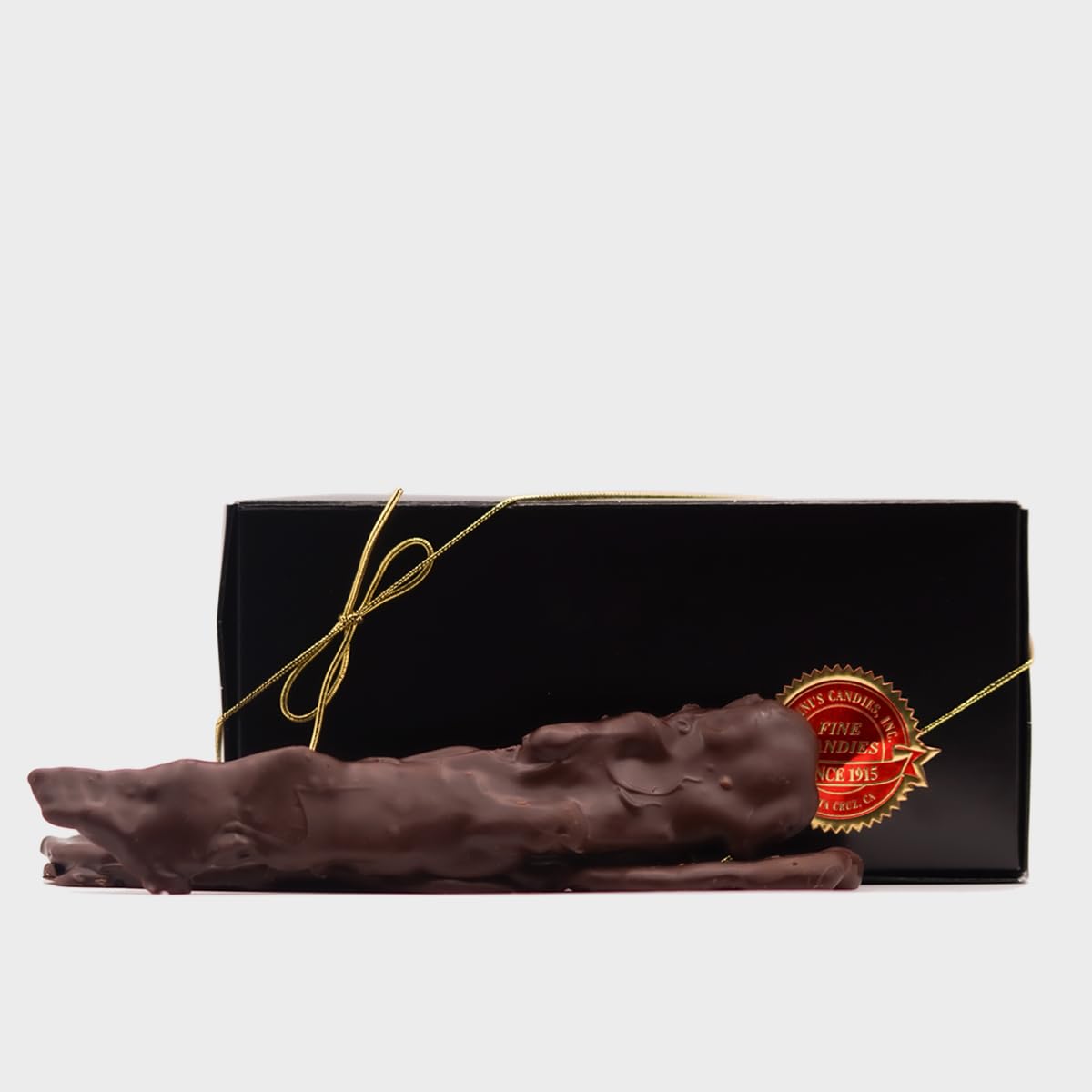 Marini's Candies Dark Chocolate Covered Bacon 1/2 lb. Gift Box