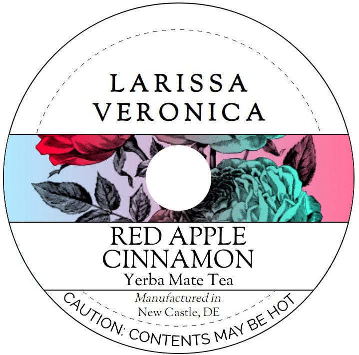 Red Apple Cinnamon Yerba Mate Tea (Single Serve K-Cup Pods) (12 pods, ZIN: 577206) - 2 Pack